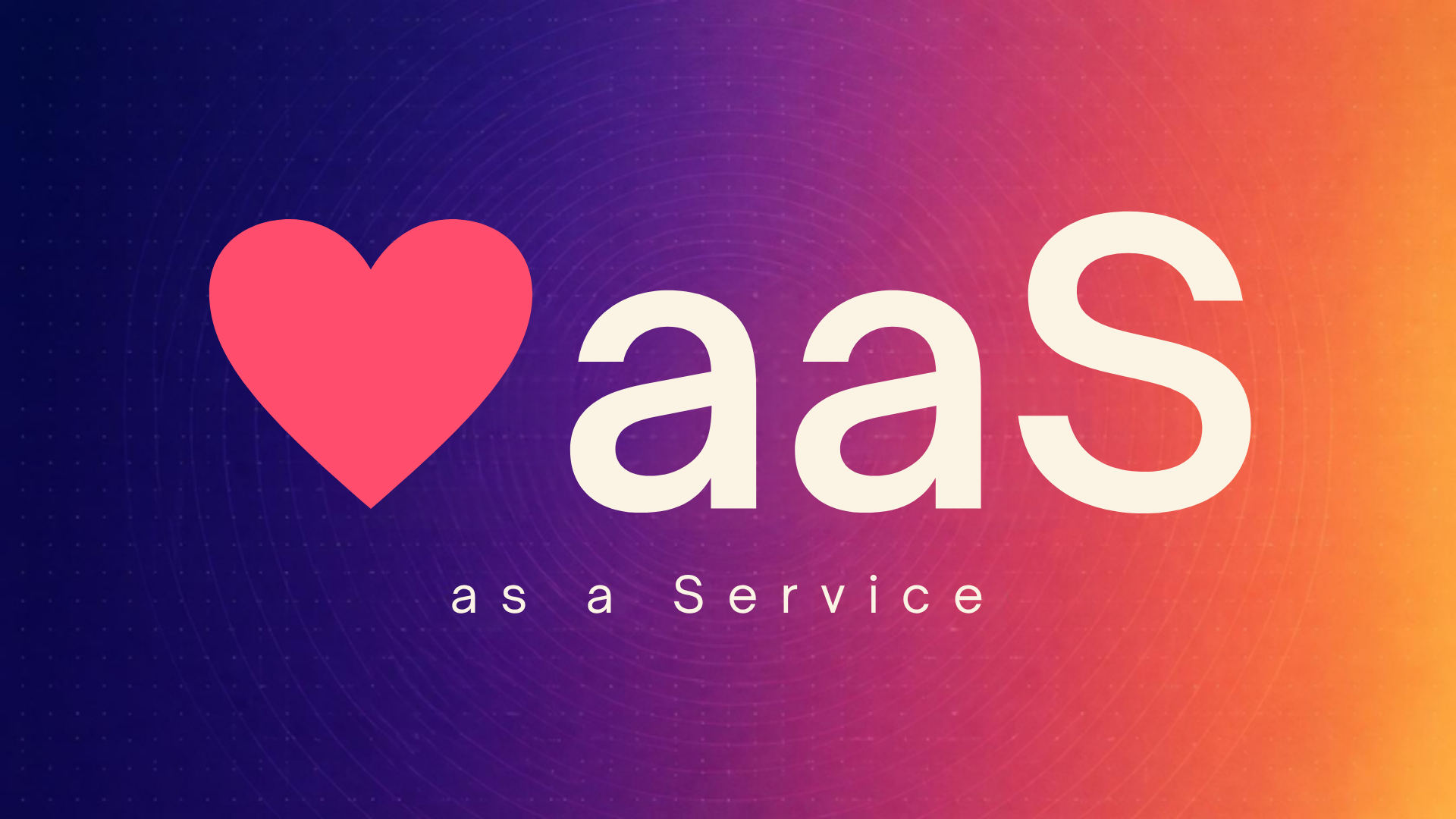 When did life become “aaS” (as a Service)?